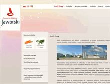 Tablet Screenshot of jaworski.com.pl